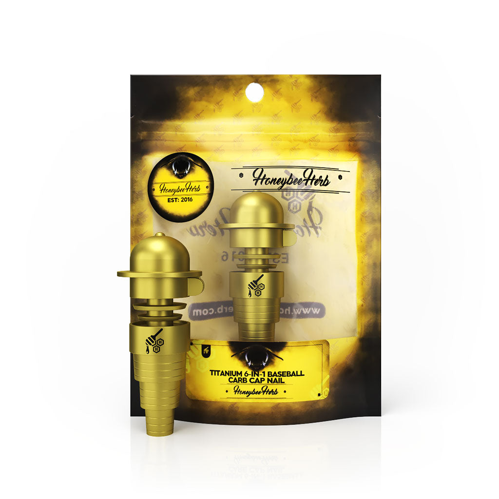 HBH TITANIUM 6 IN 1 BASEBALL CARB CAP DAB NAIL