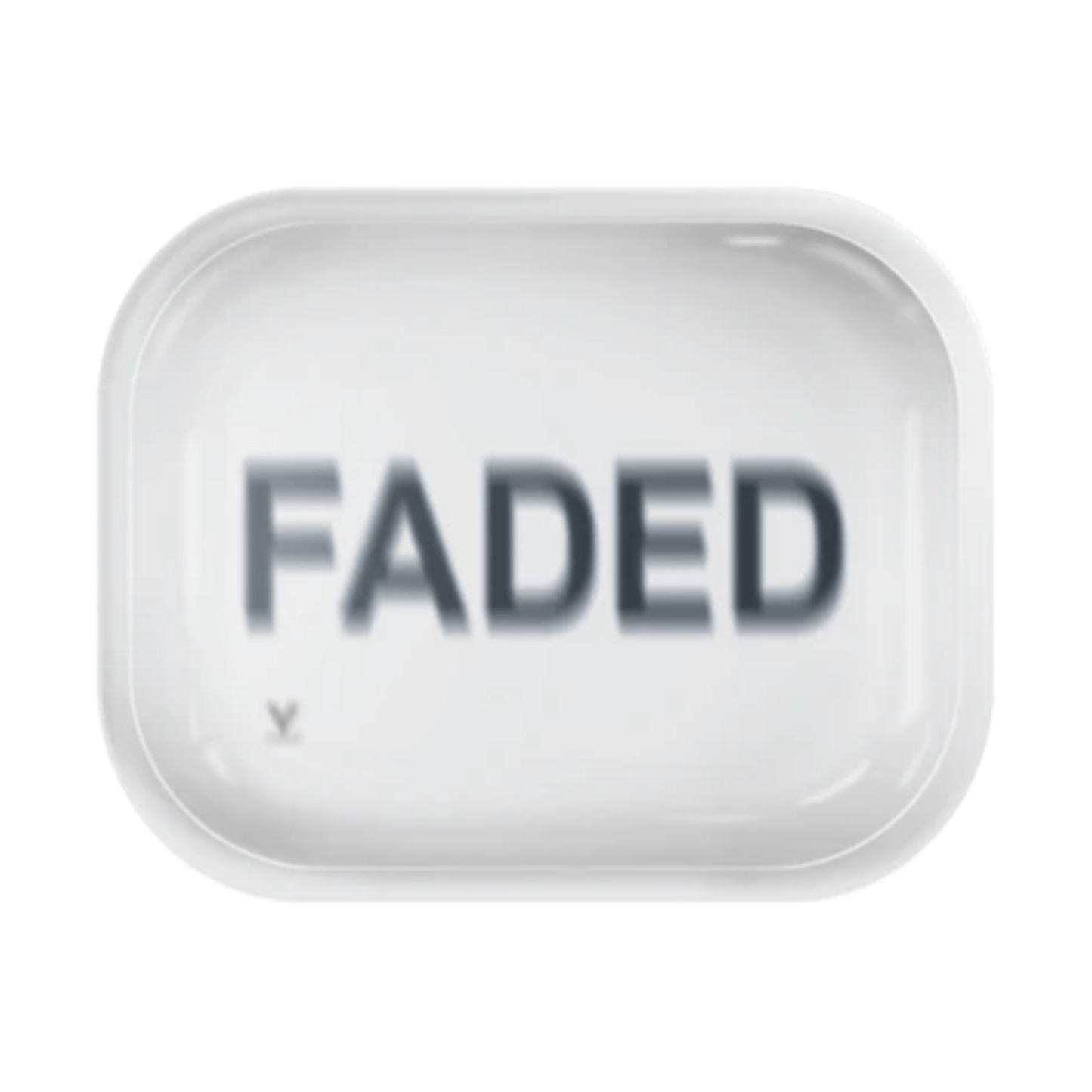 Faded Metal Rollin' Tray