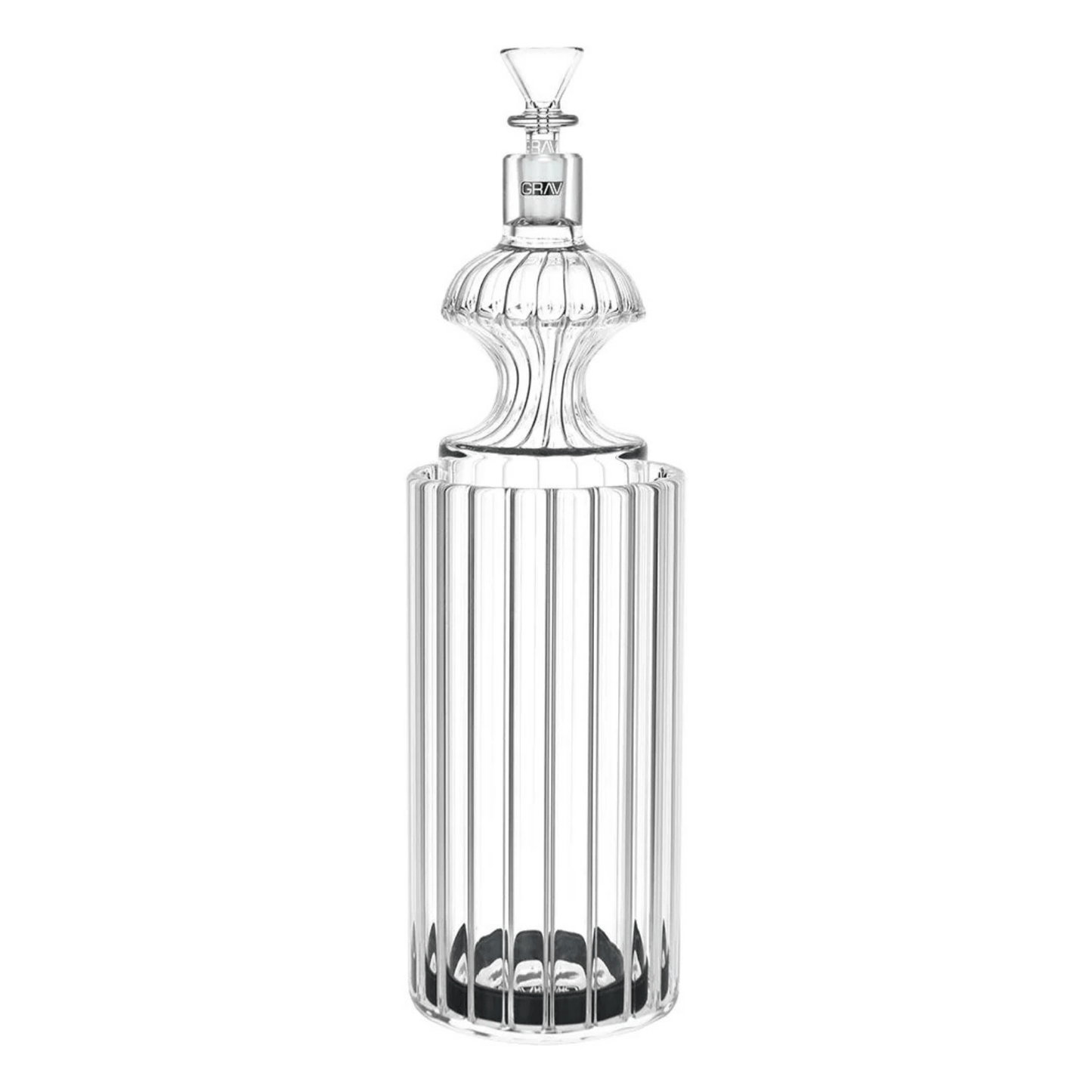 GRAV Monarch Gravity Water Pipe - 12" - 14mm F - Clear