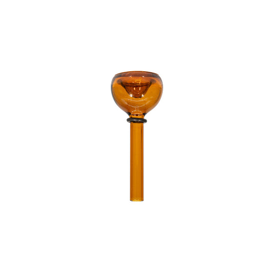 Amber Bubble Slide Bowl