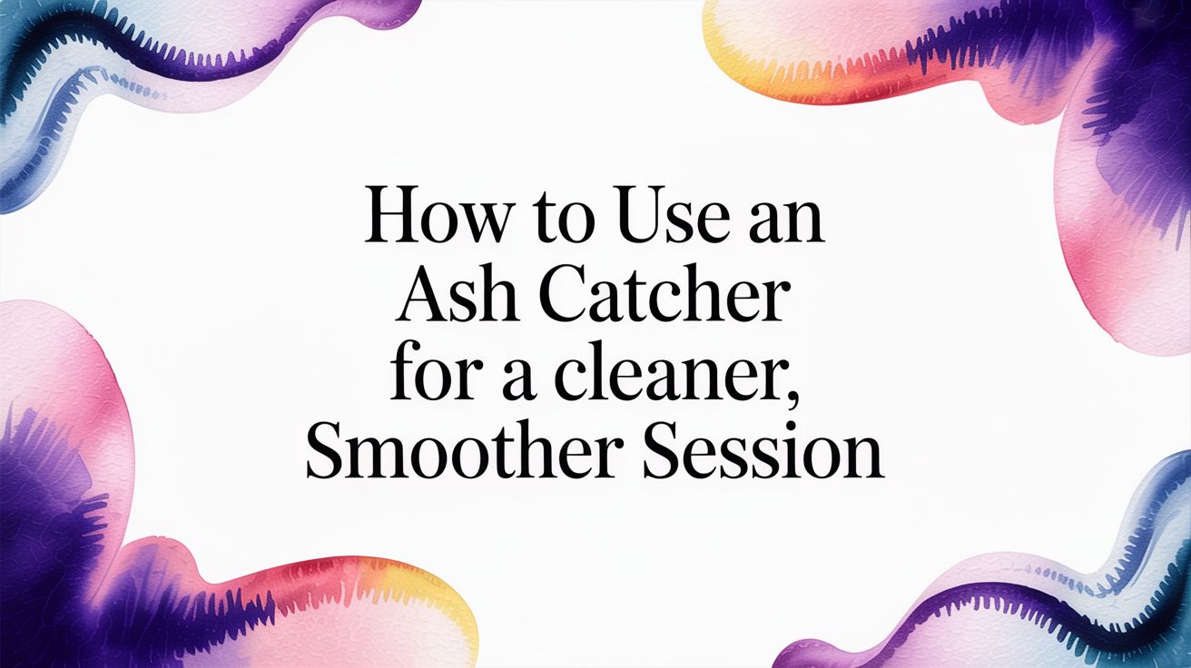 How to Use an Ash Catcher for a Cleaner, Smoother Session