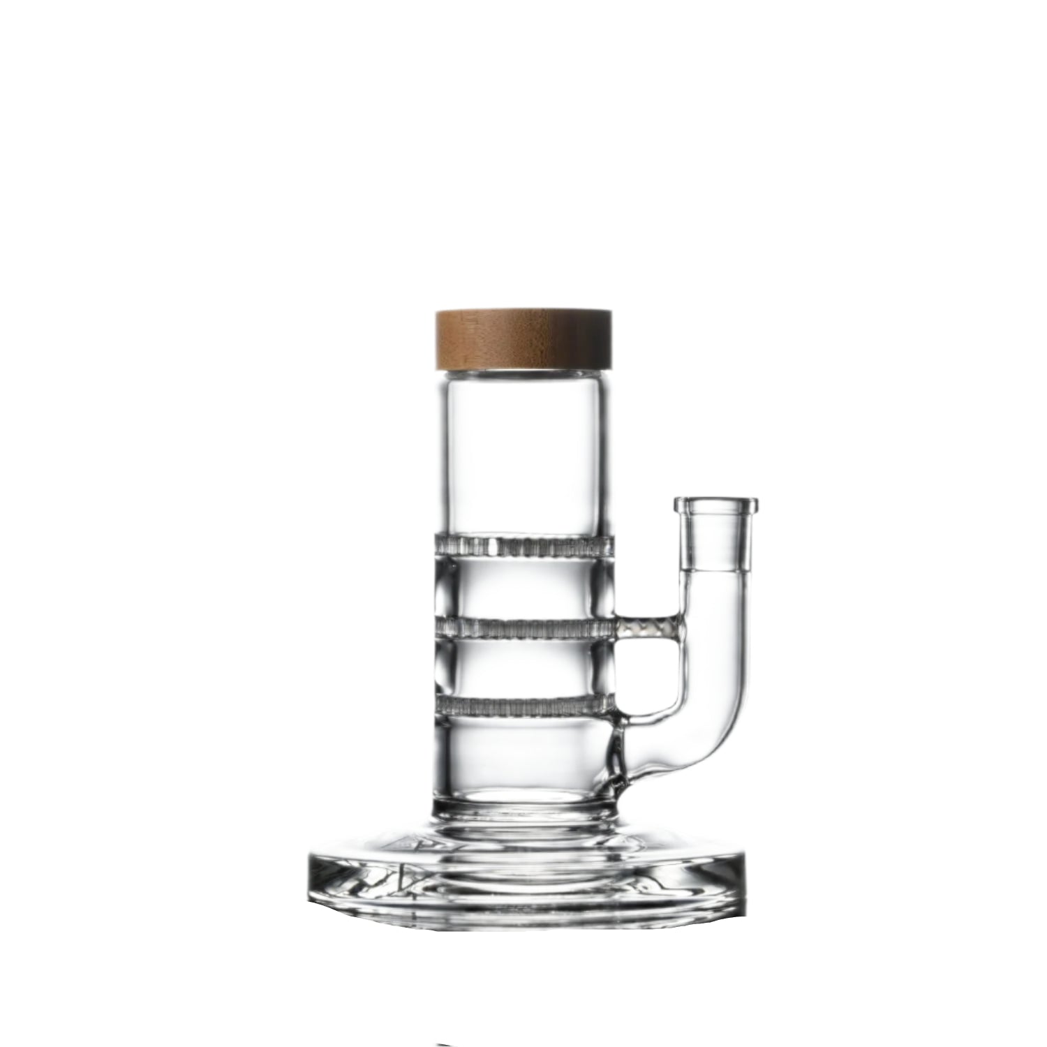 Vitae Glass Tri-combs Base