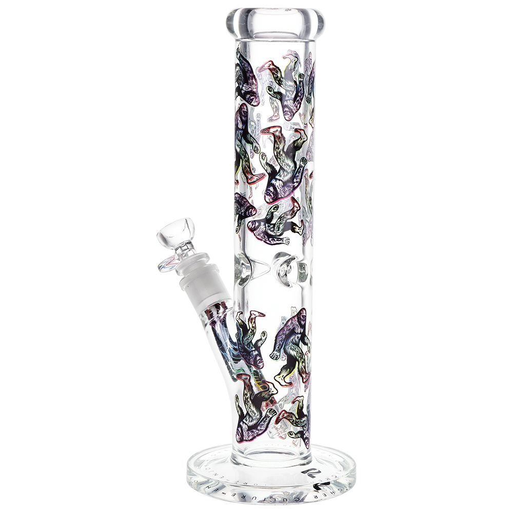 Pulsar Design Series Straight Tube Glass Water Pipe | 12" | 14mm F