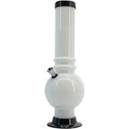 Acrylic Bubble Base Bong - 12-15"
