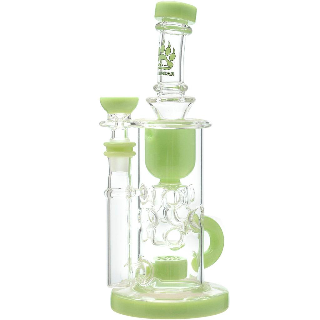 Calibear Cascade Flower Of Life Klein Recycler Water Pipe