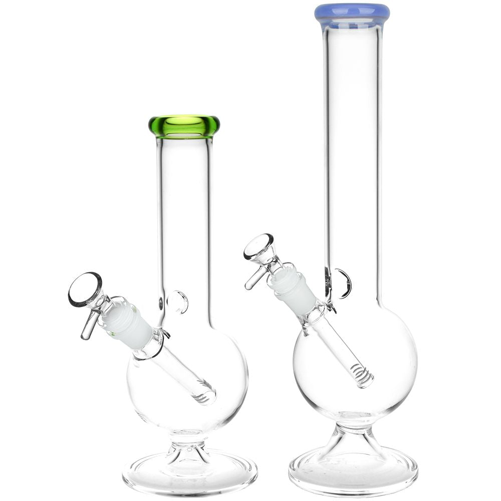 Spherical Splendor Round Bottom Water Pipe | 14mm F |Colors Vary ...