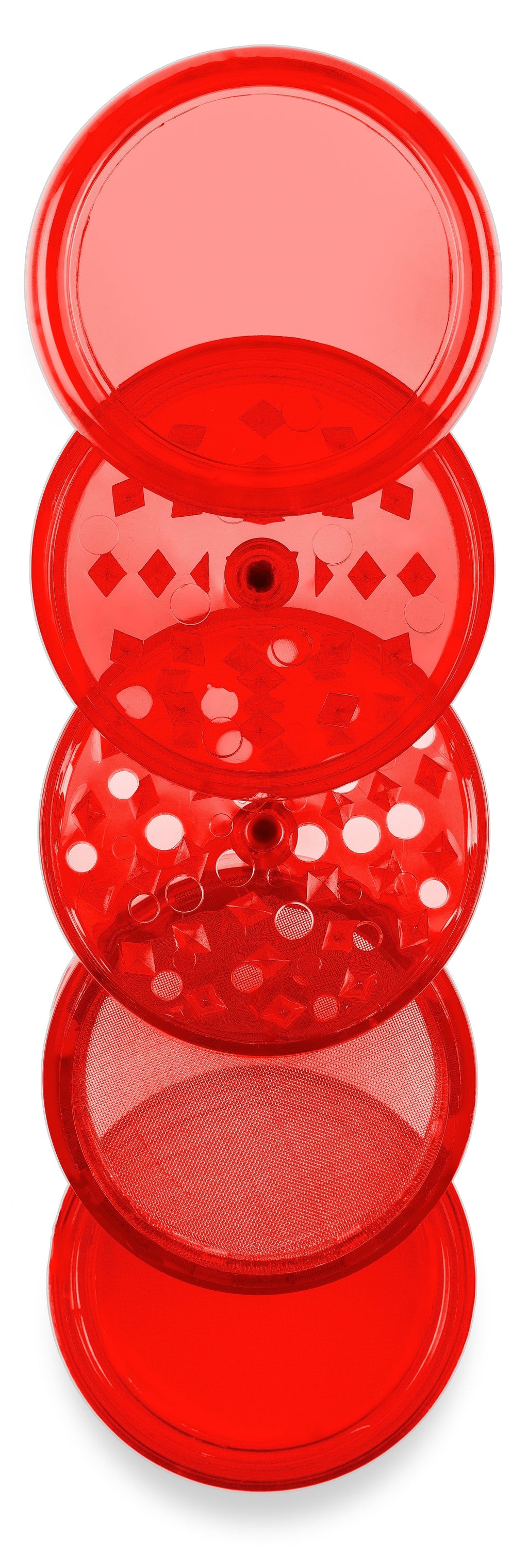 Higher Standards 4-Piece Herb Grinder with Pollen Catcher