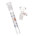 Pulsar Design Series Straight Tube Glass Water Pipe | 12" | 14mm F