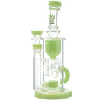 Calibear Cascade Flower Of Life Klein Recycler Water Pipe