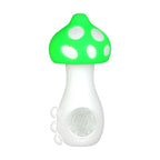 6CT BUNDLE - Silicone Mushroom Hand Pipe - 4.25" / Assorted Colors