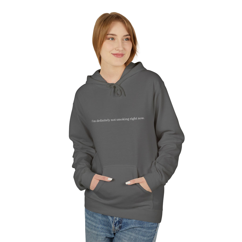 'Not Smoking' Comfort Pullover Hoodie