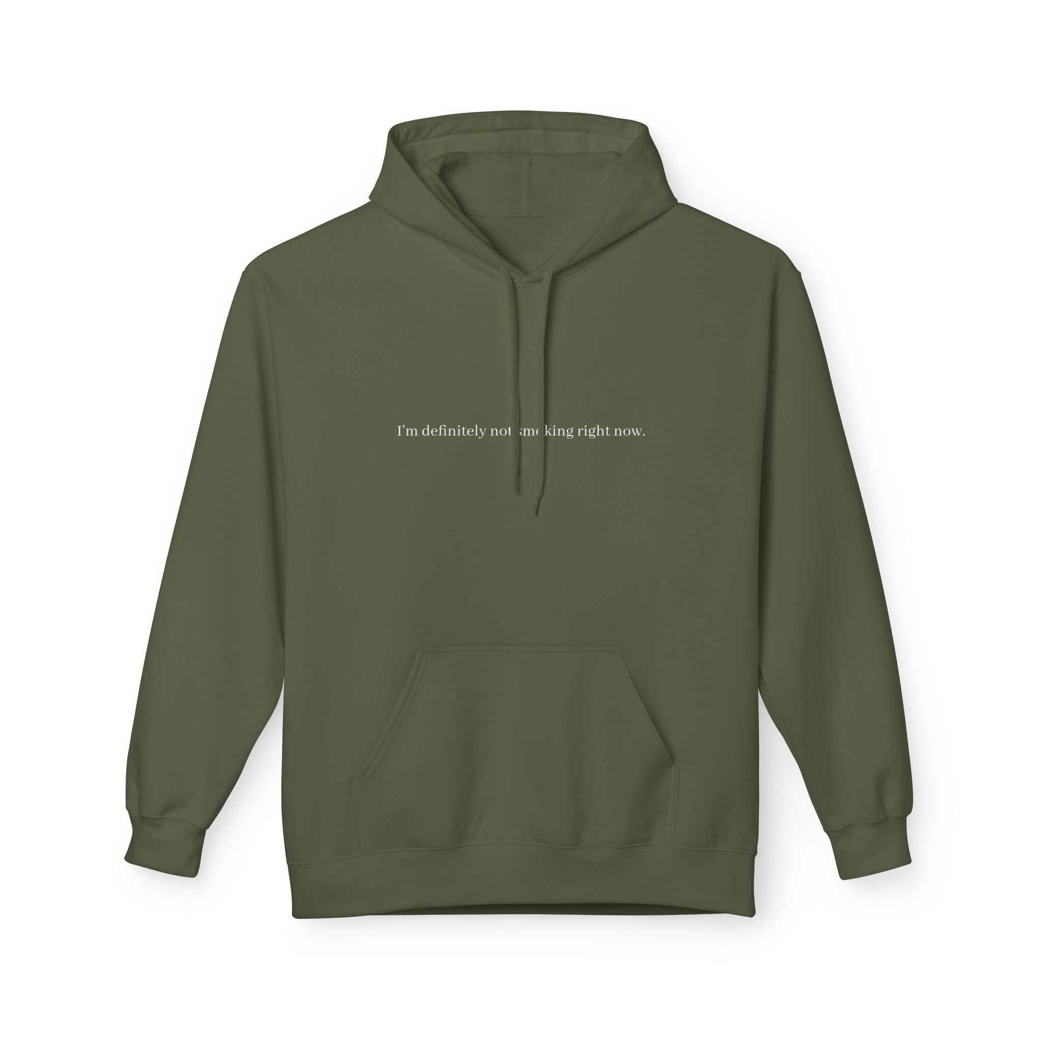 'Not Smoking' Comfort Pullover Hoodie