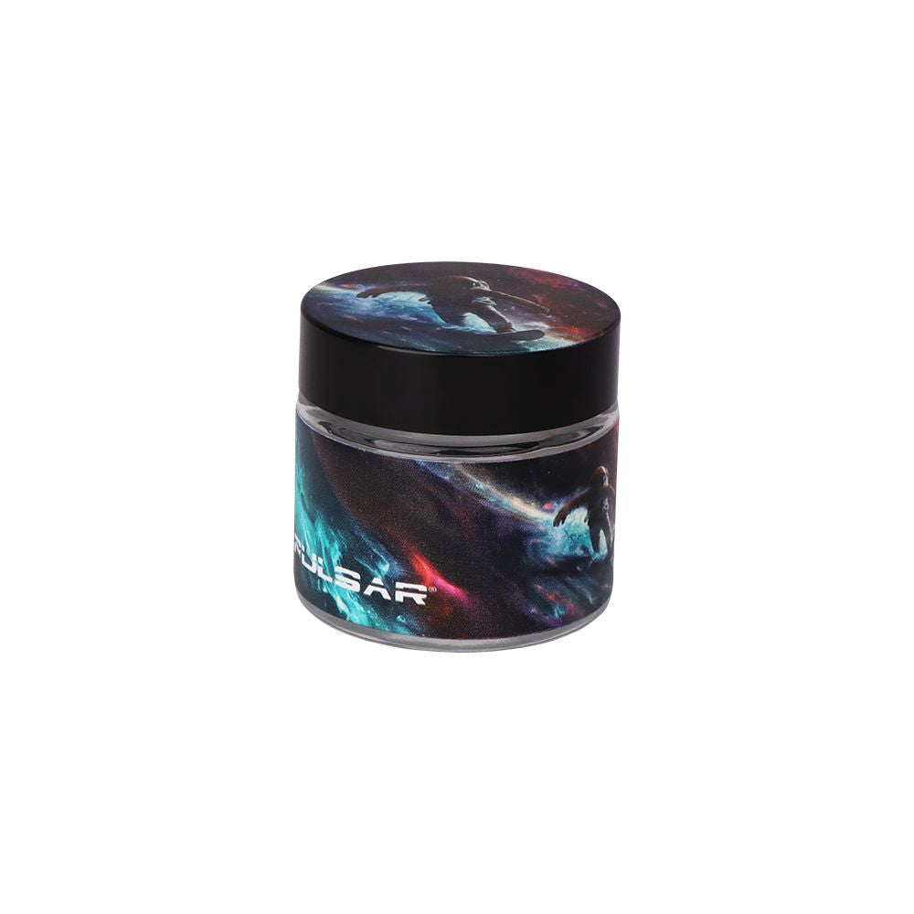 Pulsar Bent Neck Water Pipe Smoker's Hard Case Travel Set | 5.75" | 14mm F