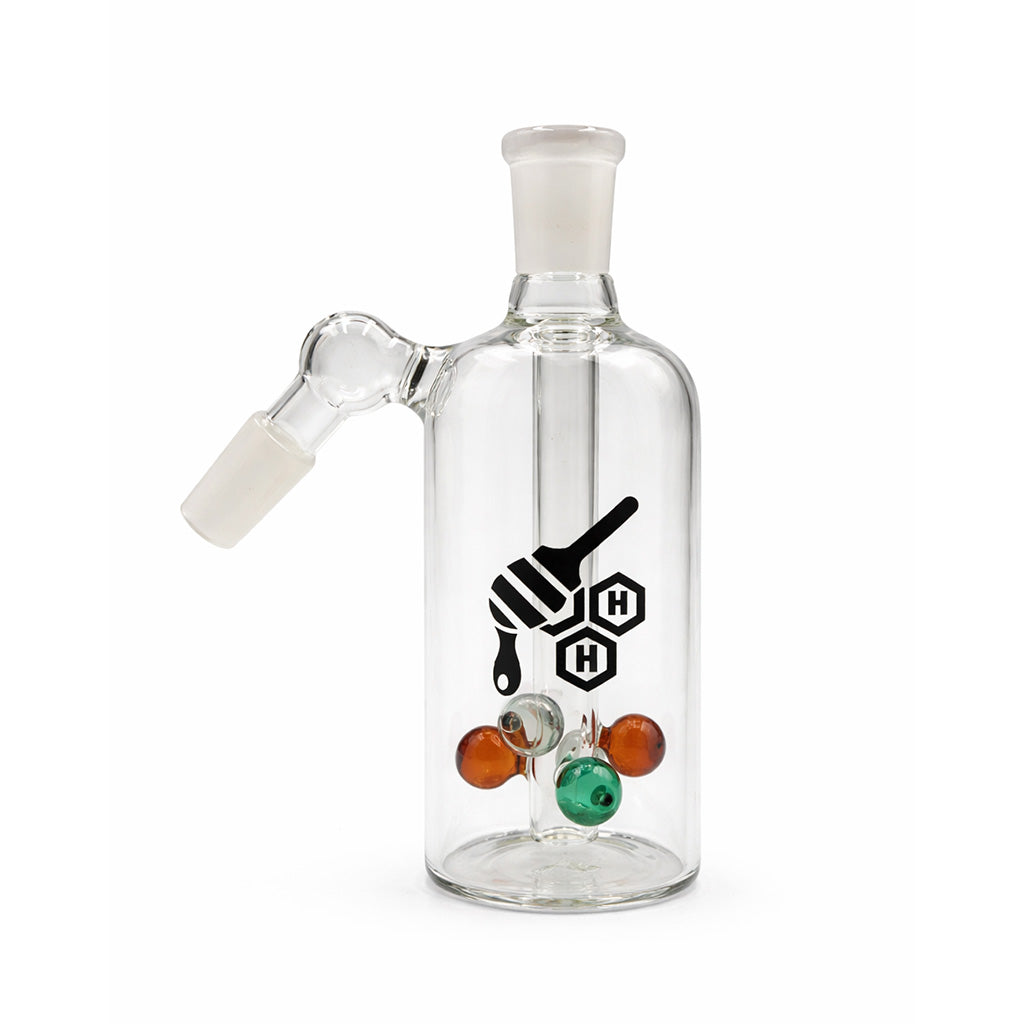 Honeybee Herb Multi-Orb Ball Perc Ash Catcher