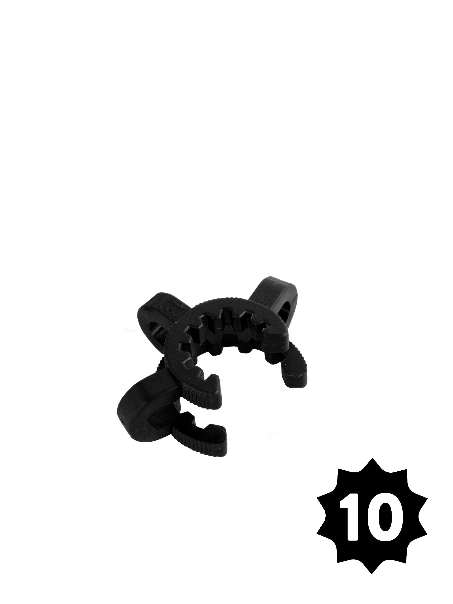 Plastic Joint Clamp 14mm - Assorted Colors - 10ct