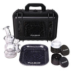 Pulsar Bent Neck Water Pipe Smoker's Hard Case Travel Set | 5.75" | 14mm F