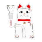 Hemper Lucky Money Cat Glass Water Pipe | 14mm F