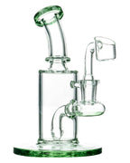 Glassic "Sidekick" Dab Rig with Color Base and Mouthpiece