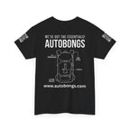 Autobongs Essentials Tee — Car Gear Diagram T-Shirt