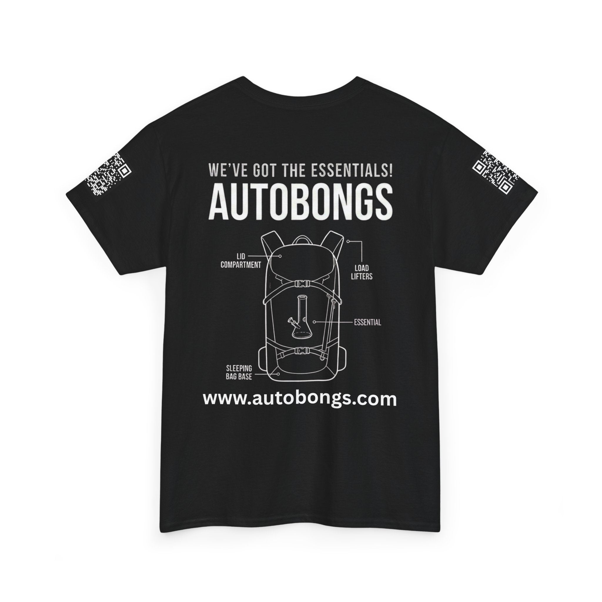 Autobongs Essentials Tee — Car Gear Diagram T-Shirt