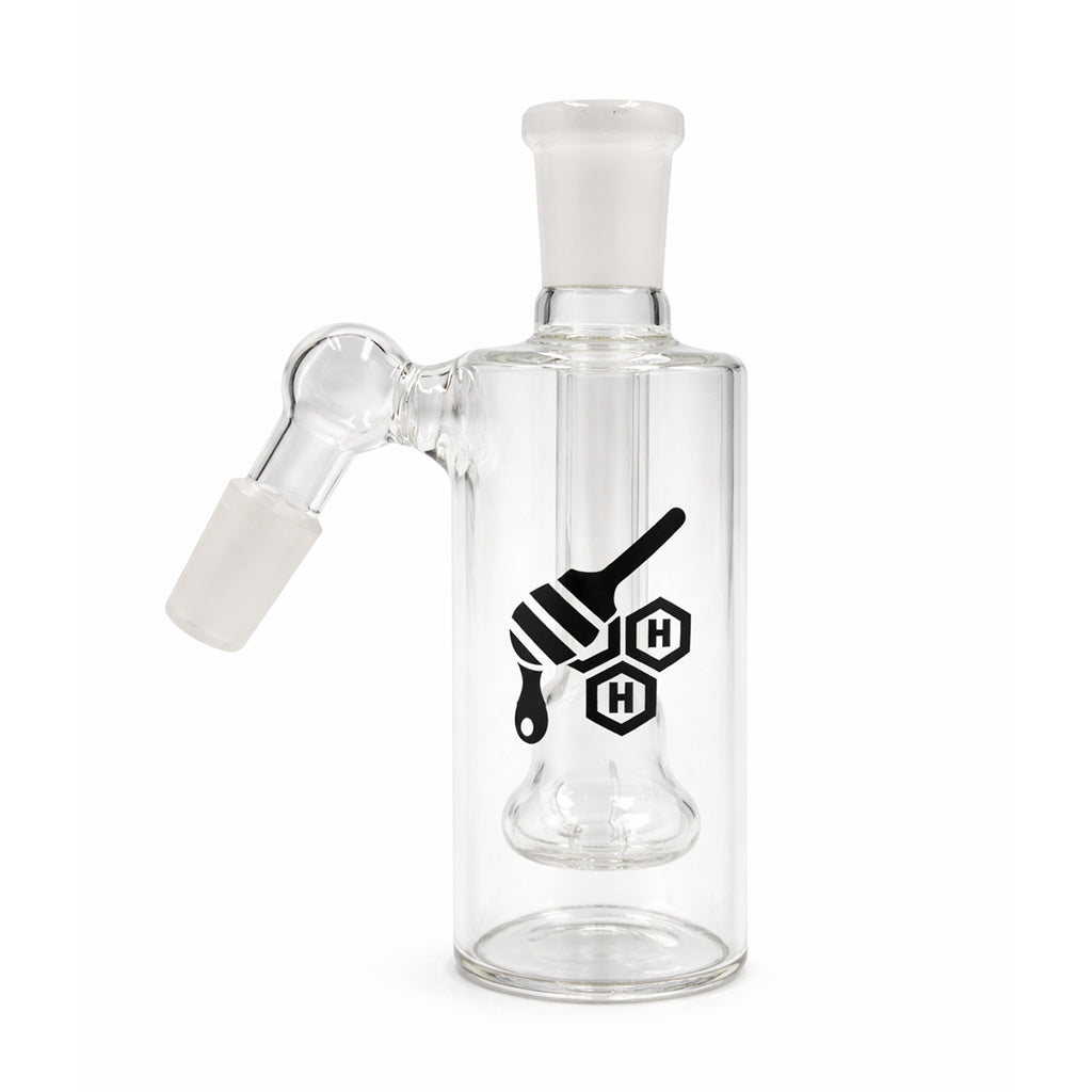 Honeybee Herb Bell Shape Showerhead Perc Cylinder Ash Catcher