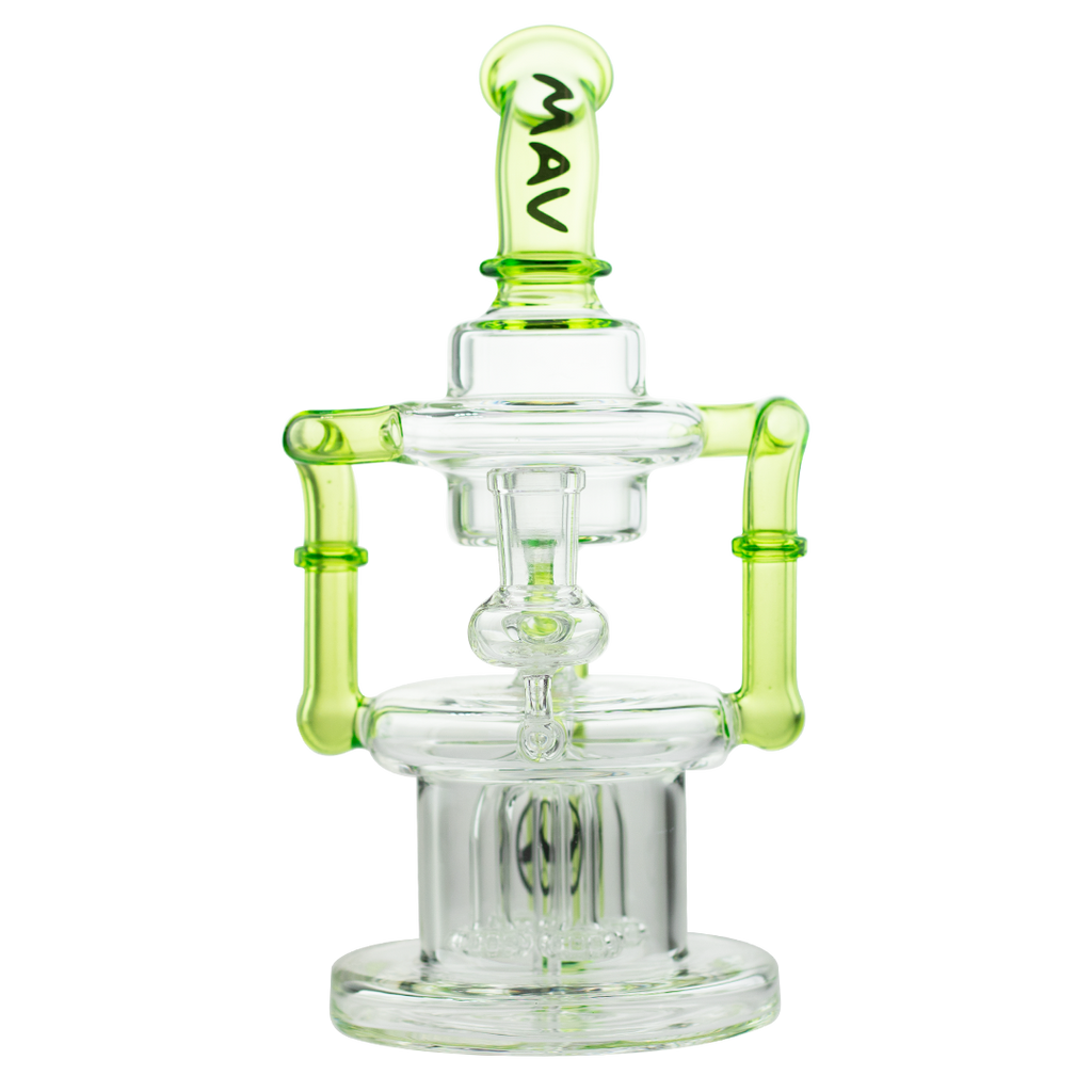 MAV The Pasadena Microscopic Quad Shower Bent Neck Recycler