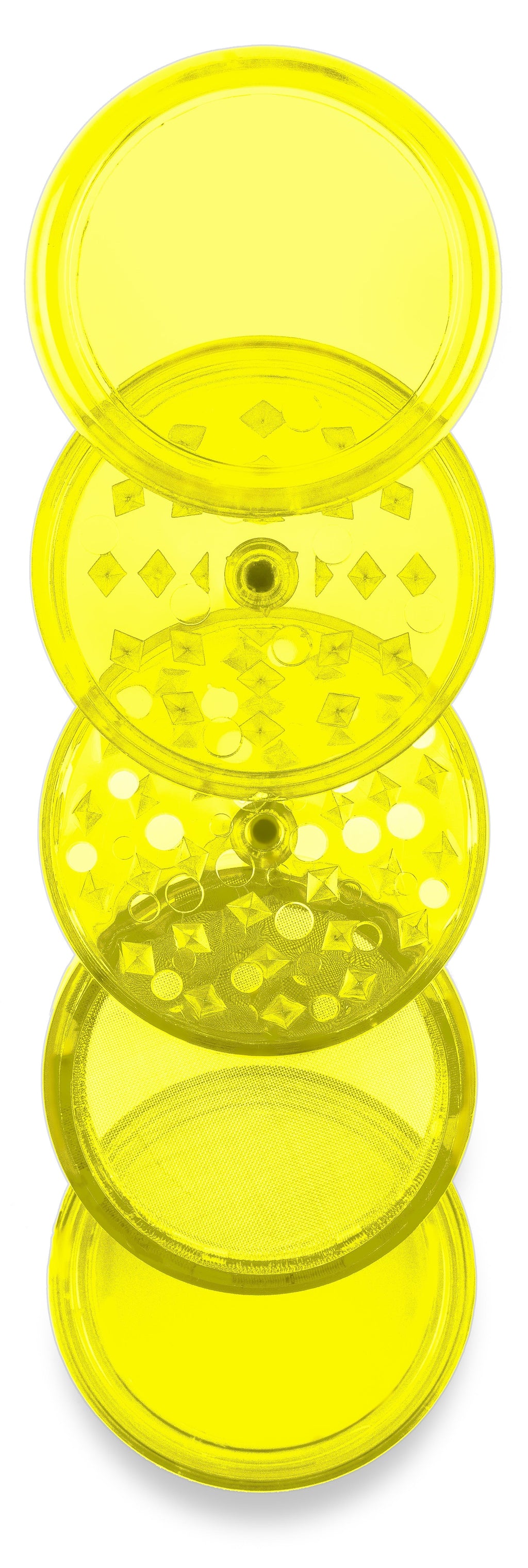 Higher Standards 4-Piece Herb Grinder with Pollen Catcher