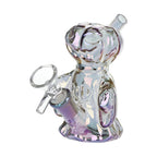 4CT BUNDLE - SeshGear Jack-O-Lantern Ghost Glass Bubbler - 4" / Assorted Colors