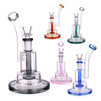 Stacked Chamber Showerhead Perc Bong