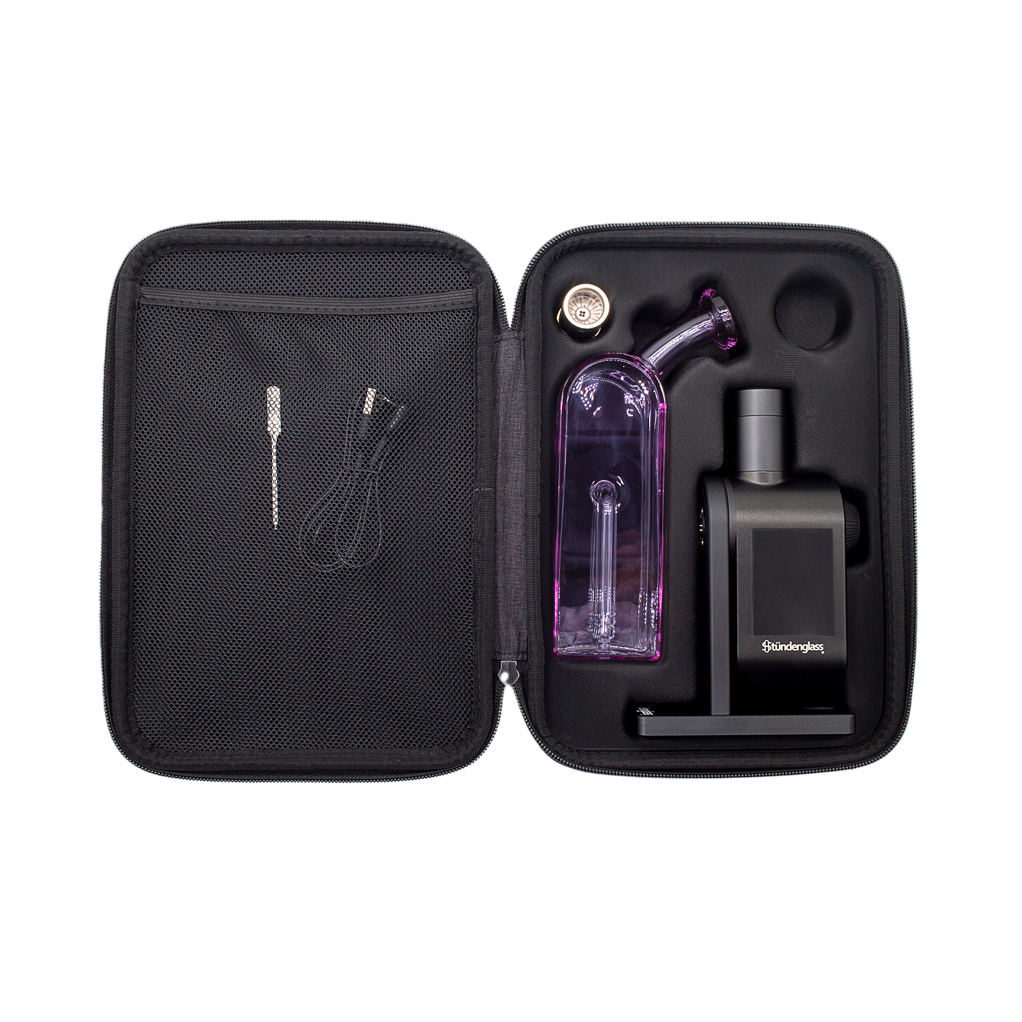 Stündenglass Modül + Dok Deluxe Travel Set - Purple Glass