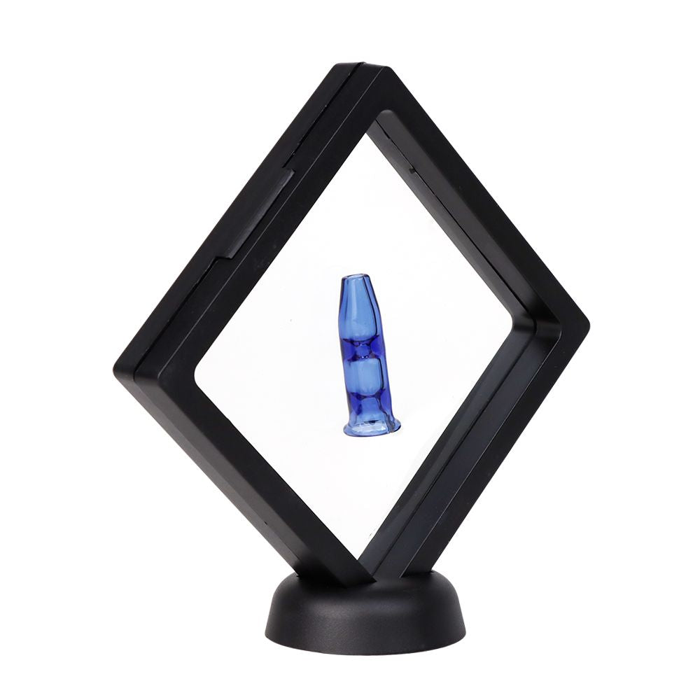 Pulsar Bullet Tip Glass Mouthpiece Attachment for Puffco Pivot w/ Display Stand - Colors Vary