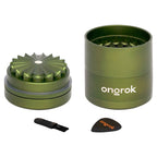 ONGROK Flower Petal Toothless Aluminum Storage Grinder | 5pc