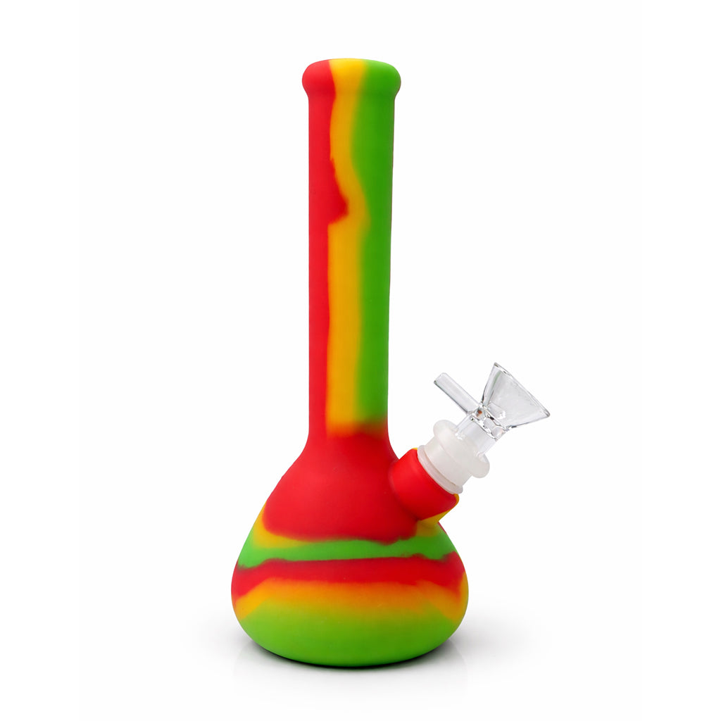 HBH Silicone Beaker Bong with Removable Glass Bowl