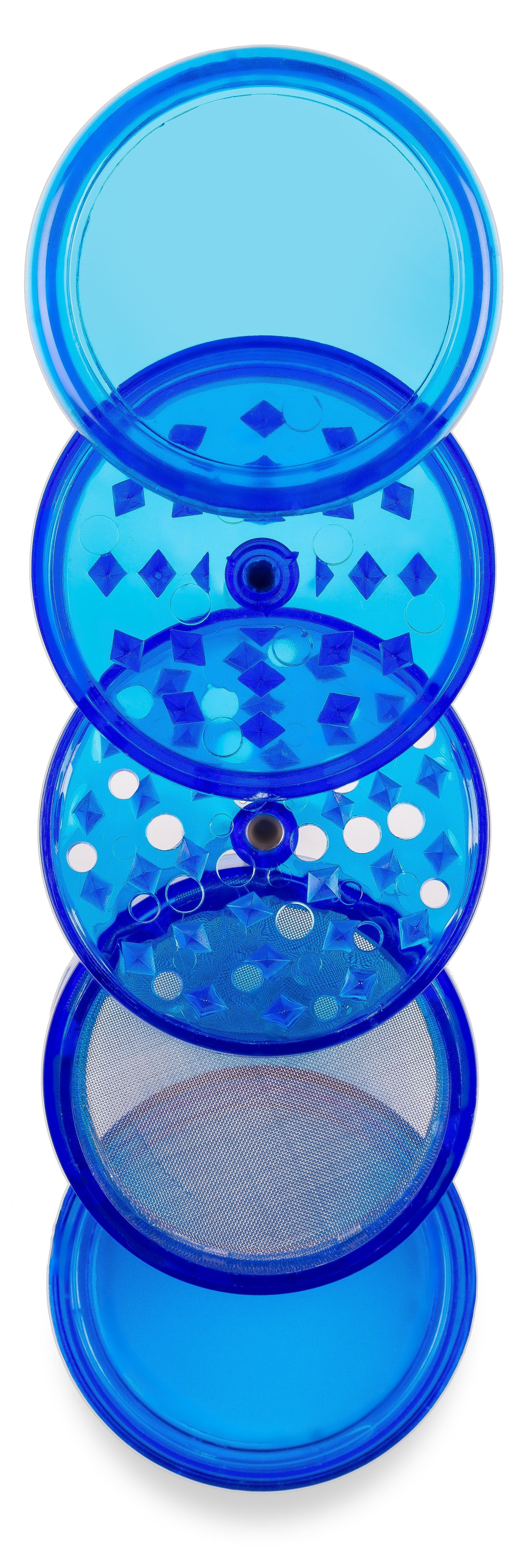 Higher Standards 4-Piece Herb Grinder with Pollen Catcher
