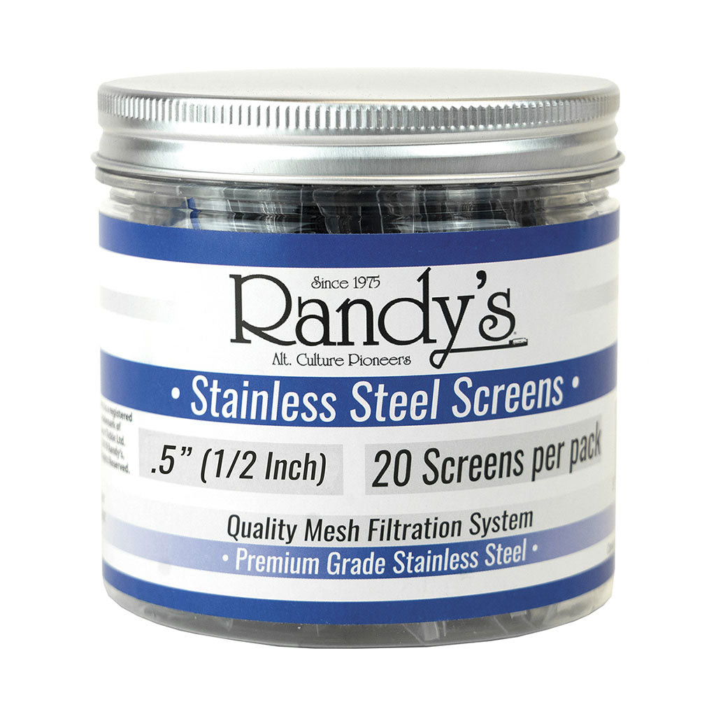 RANDY'S 20CT STAINLESS STEEL SCREENS Randy's 20 Count Stainless Steel Screens