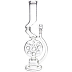 Pulsar Swiss Perc Kink Neck Glass Water Pipe - 18" / 14mm F