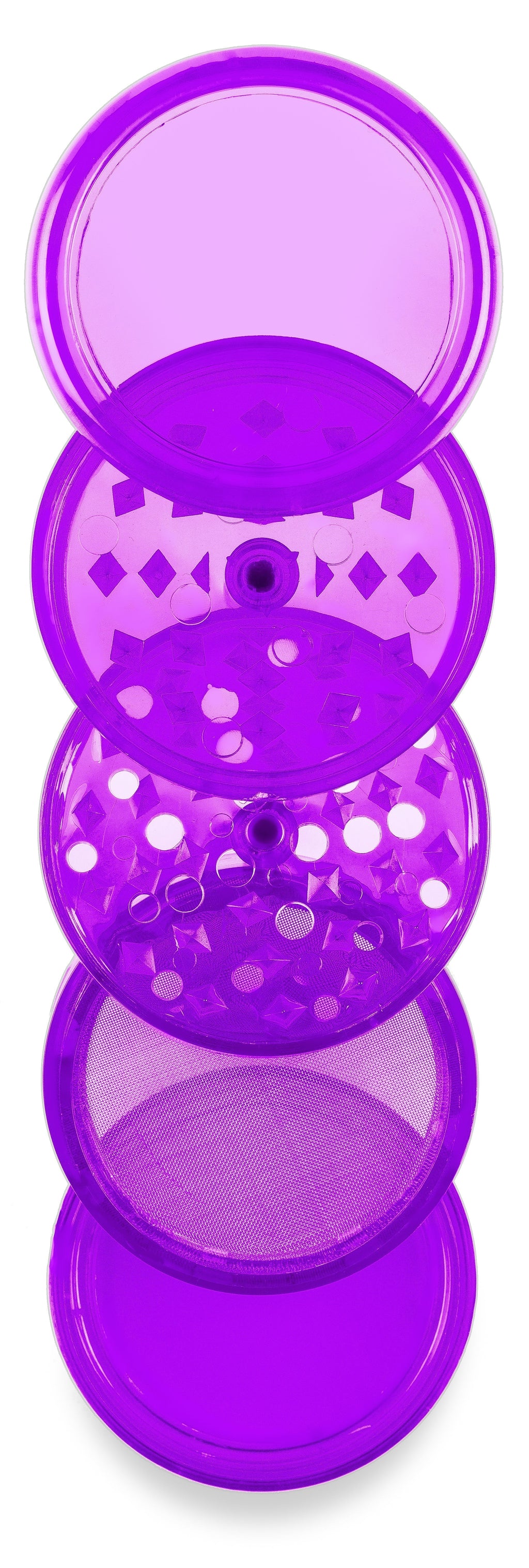 Higher Standards 4-Piece Herb Grinder with Pollen Catcher