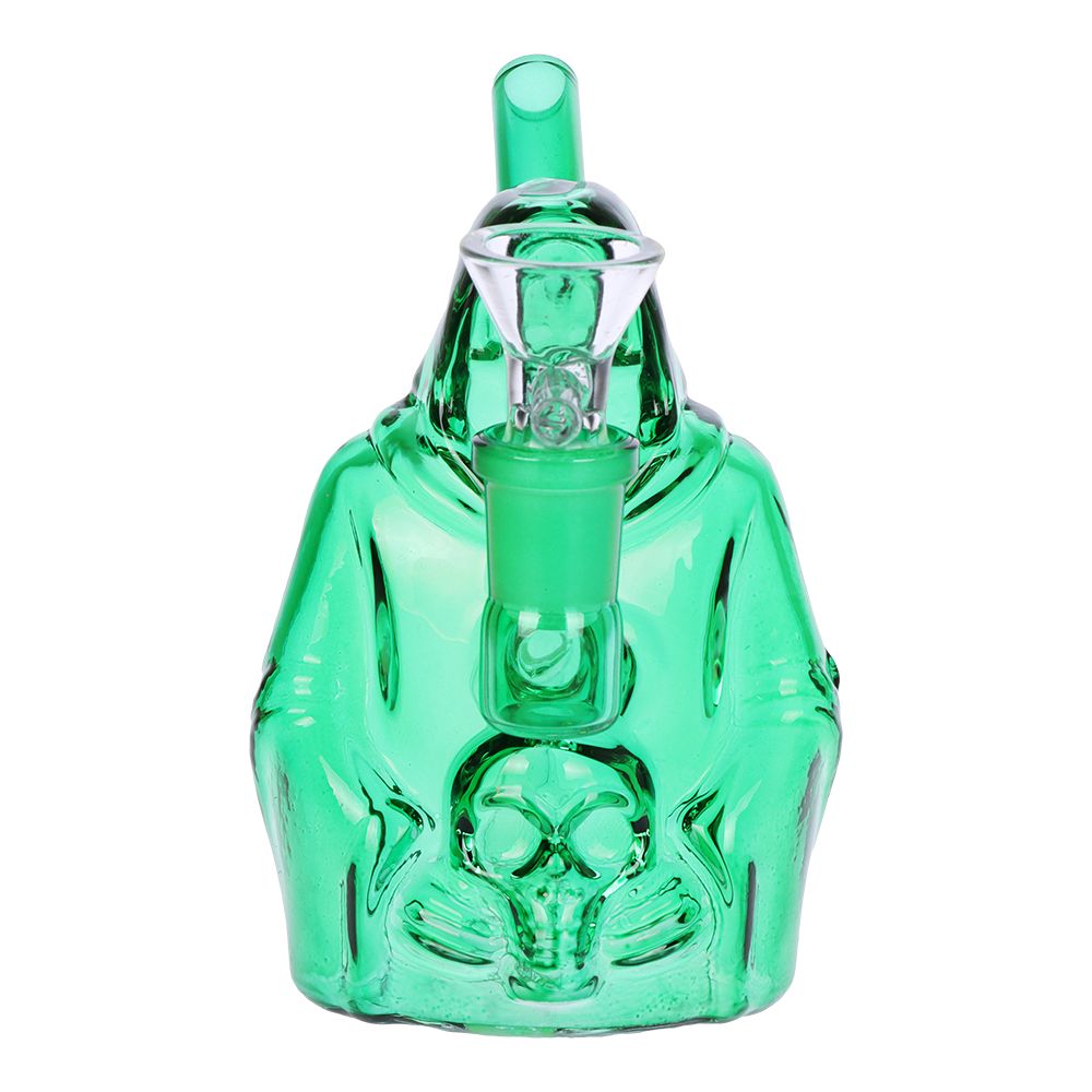4 PACK BUNDLE - SeshGear Nocturnal Nightmare Glass Water Pipe - 4.5" / 14mm F / Assorted Colors