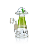 UFO Alien Dab Rig with Showerhead Perc | Croia Glass