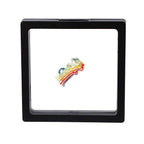 Pulsar Rainbow w/ Opal Glass Mouthpiece Attachment for Puffco Pivot w/ Display Stand - Colors Vary