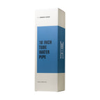 Human Grade 18" Tube Straight Glass Water Pipe