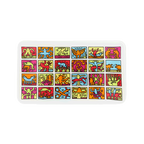 K. Haring Glass Rolling Tray
