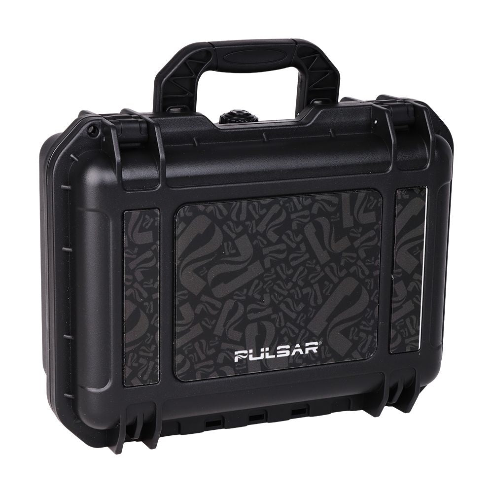 Pulsar Bent Neck Water Pipe Smoker's Hard Case Travel Set | 5.75" | 14mm F