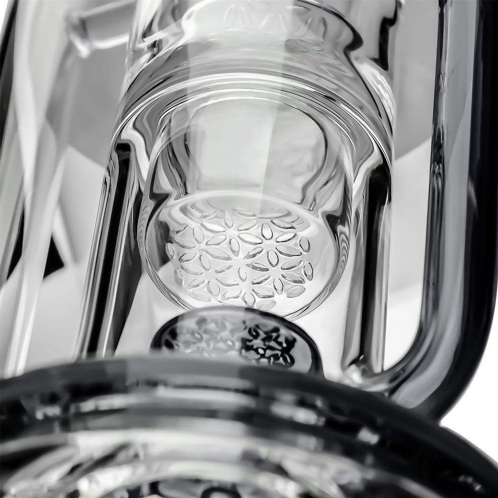 Calibear Pillar Flower Of Life Klein Bong