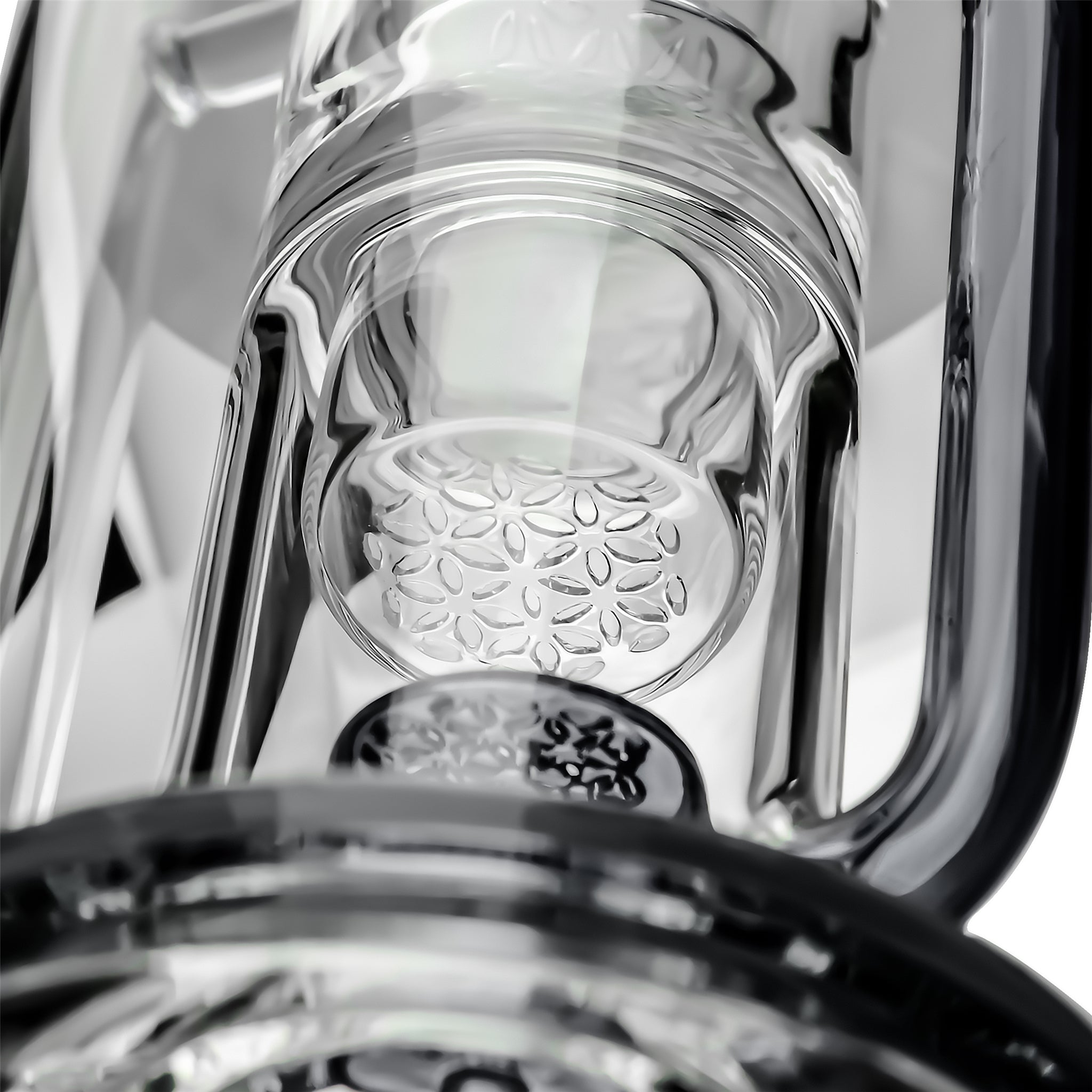 Calibear Pillar Flower Of Life Klein Bong