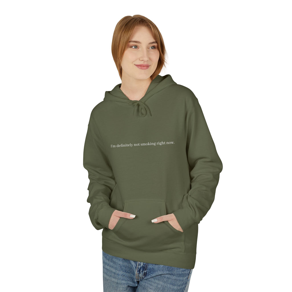 'Not Smoking' Comfort Pullover Hoodie