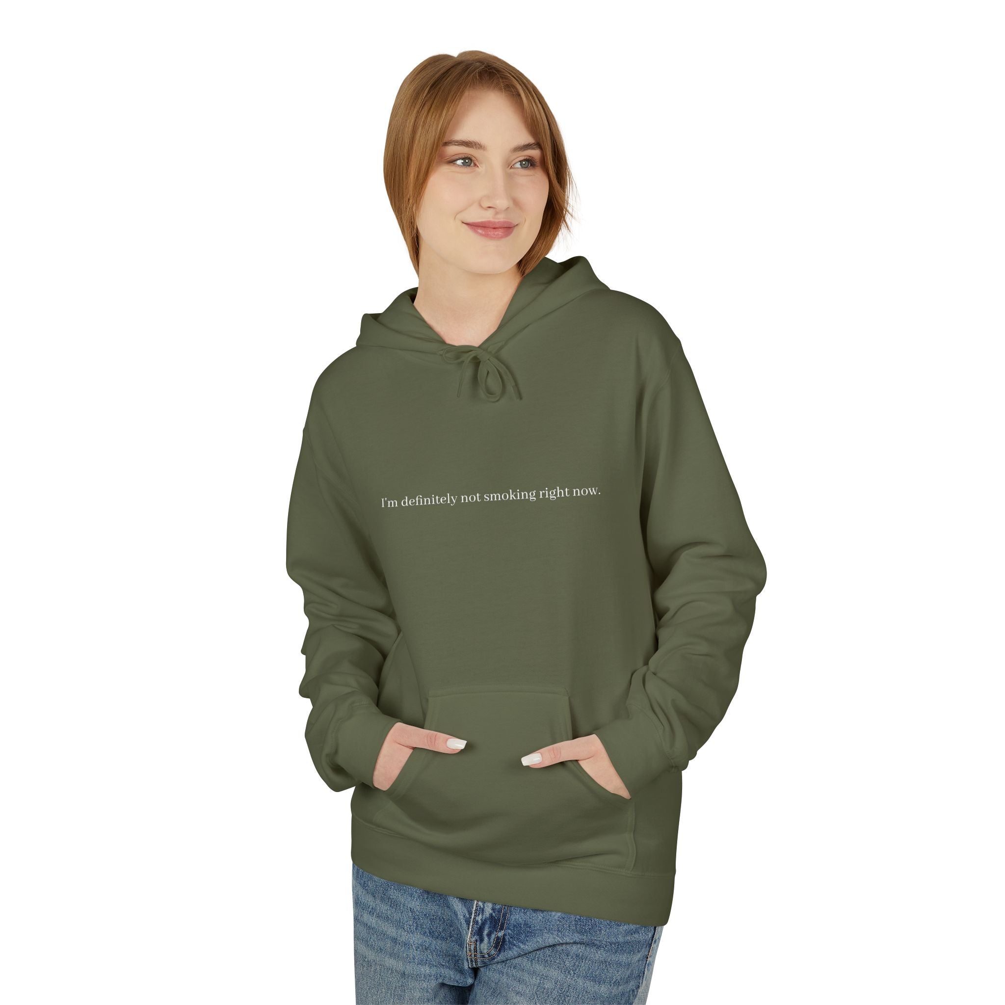 'Not Smoking' Comfort Pullover Hoodie