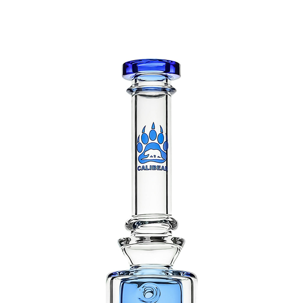 Calibear Pillar Flower Of Life Klein Bong