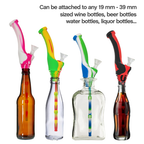 Waxmaid 8″ Universal Traveler Water Bottle Pipe
