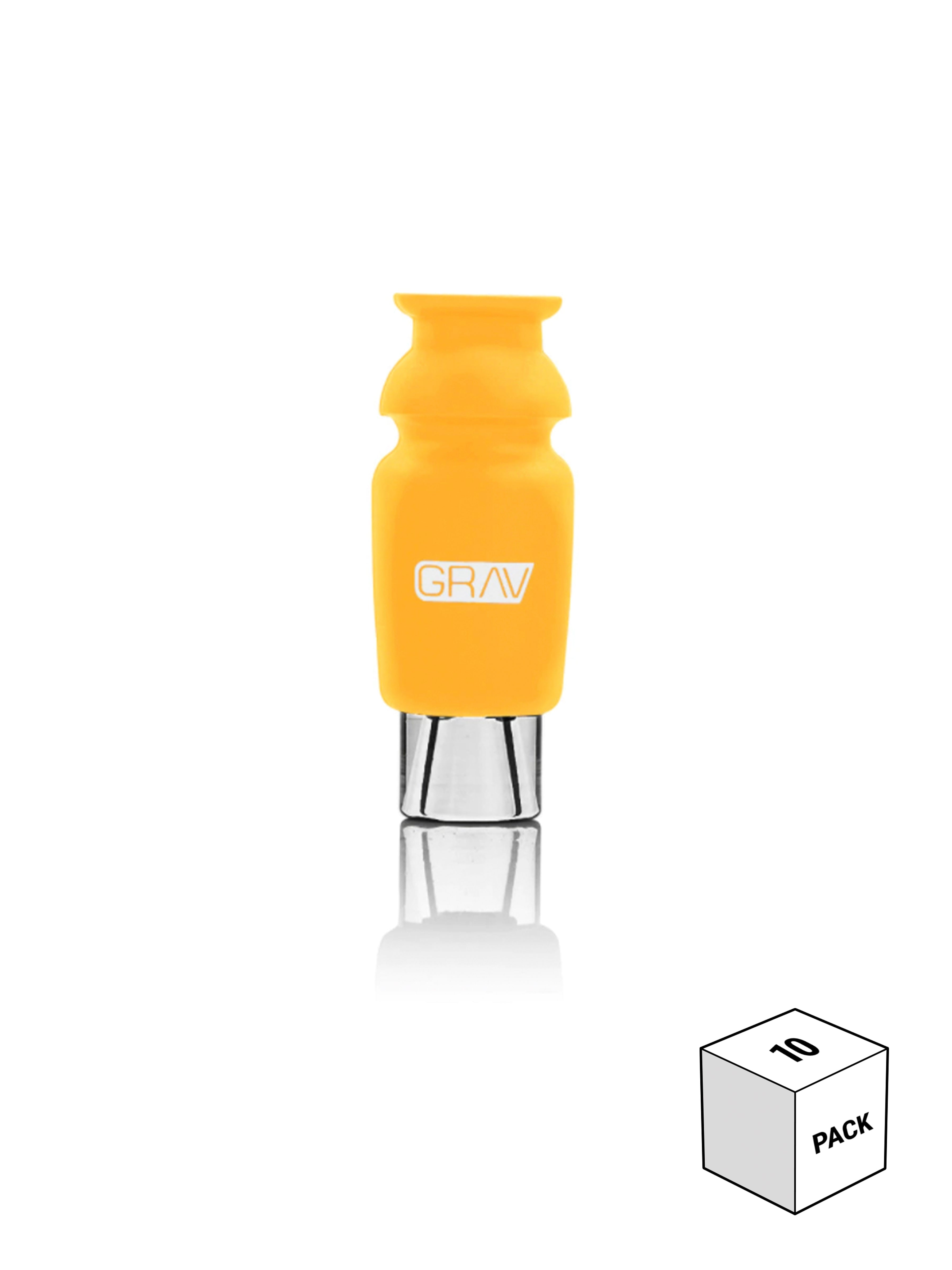 GRAV® Silicone-Capped Glass Crutch 10 Pack